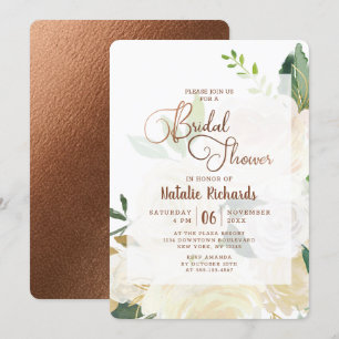 Invitation Farmhouse Frestic Rustic Chic Mariage Fête des mar