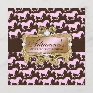 Invitation fascinante d'anniversaire de la