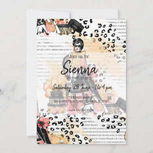 Invitation Fashion girly