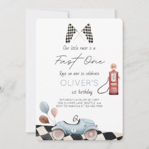 Invitation Fast One 1er anniversaire