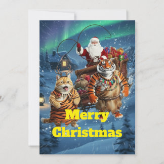 Invitation Fat Tiger the Ginger Cat’s Holiday Trouble – Cat R