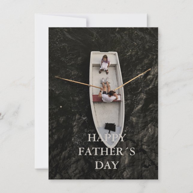Invitation Fathers day card  (Devant)