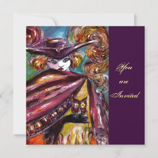 Invitation FAUST/ Masque mystérieux avec Tricorn Costume Part (Devant)