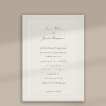 Invitation Faux Cadre Embossé Ecru Formal Classic Mariage<br><div class="desc">Un design de faire-part de mariage à trois ossatures imitant, simple mais sophistiqué, intemporel et élégant. Les couleurs sont tirées de différentes nuances d'or, ce qui lui donne une touche de couleur sobre. Veuillez noter que l'embossage dans les cadres est créé par une image et qu'aucun gaufrage réel n'apparaîtra sur...</div>