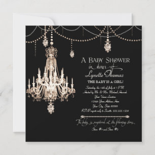 Invitation FAUX Chandelier français en cristal Drapé Pearl Do