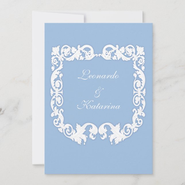 Invitation Faux jasperware (Devant)