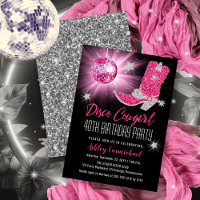 Faux Parties scintillant Disco Rose Cowgirl 40 Ann