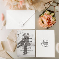 Faux Vellum Photo Heureusement Jamais Après Mariag