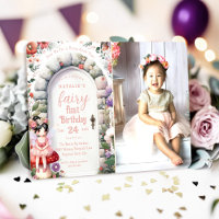 Fée de porte enchantée première fête d'anniversair