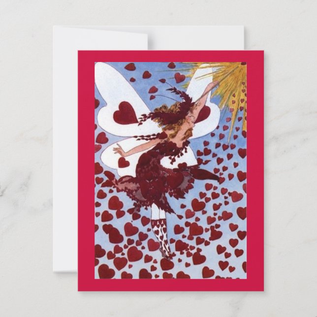 Invitation Fée des Coeurs (Devant)