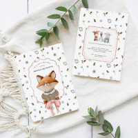 Fées Sauvages | Baby Shower Animaux Vintage