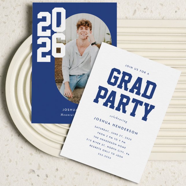 Invitation Félicitations pour la remise des diplômes avec ann (Créateur téléchargé)