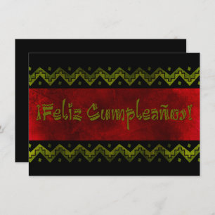 Invitation feliz cumpleaños arriba