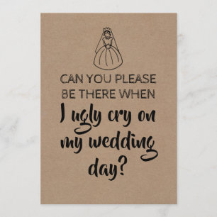 Invitation Femme de chambre d'amis ou femme de chambre d'honn