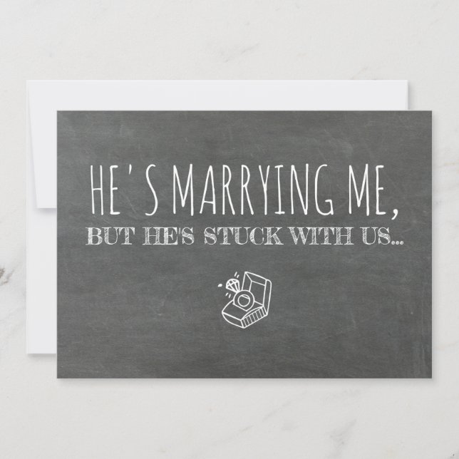 Invitation Femme d'honneur / Femme d'honneur (Devant)