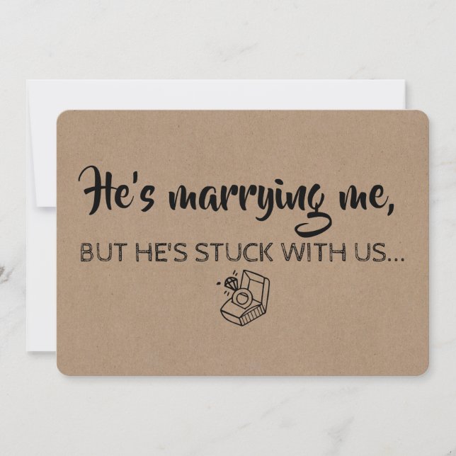 Invitation Femme d'honneur / Femme d'honneur (Devant)