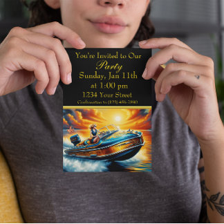 Invitation Femme jouissant de Ocean Breeze