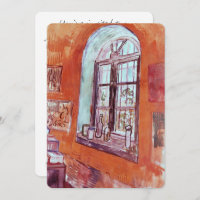 Fenêtre du Studio de Vincent van Gogh à l'Asile