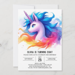 Invitation Ferme Cheval Editable Anniversaire