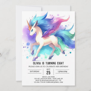 Invitation Ferme Enfants Cheval Anniversaire