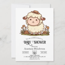 Ferme Joli Baby shower de mouton