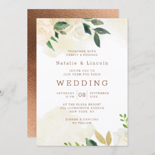 Invitation Ferme Pays Rustique frais Mariage de automne Flora