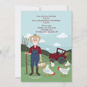 Invitation Fermier Harper