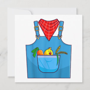 Invitation Fermier Simple Cute Farm