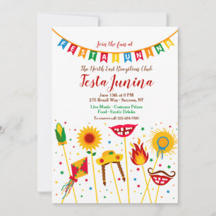 Invitation Festa Junina Elements