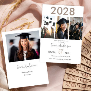 Invitation Festival de collage photo moderne