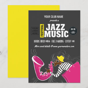 Invitation Festival de musique jazz