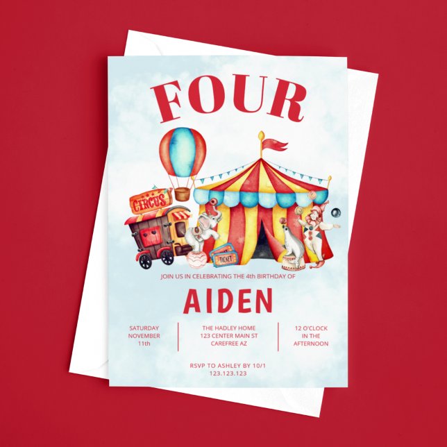 Invitation Festival du Carnaval 4e anniversaire (Créateur téléchargé)