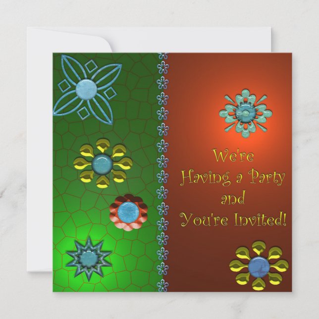 Invitation Festive (Devant)