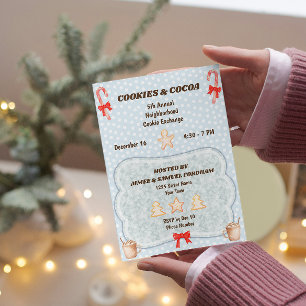 Invitation Festive Cookie Exchange