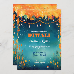 Invitation Festive Diwali Reverie