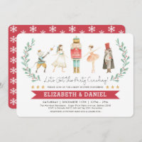 Festive Nutcracker Baby shower Noël