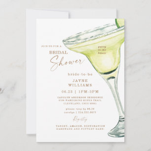 Invitation Fête à la maison II Margarita Enterrement de vie d