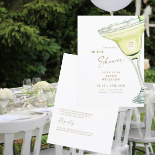Invitation Fête à la maison Margarita Enterrement de vie de j
