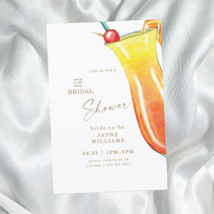 Invitation Fête à la Maison Mariage Mai Tai