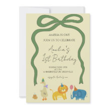 Fête Animaux Filles Anniversaire