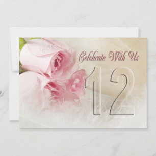 Invitation fête anniversaire pour 14 ans