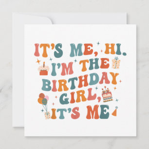 Invitation Fête Anniversaire Unique C'Est Moi Bonjour Im L'An