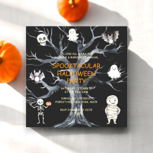 Invitation Fête annuelle de la famille Halloween