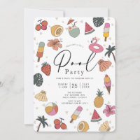Fête au bord de la piscine Natation d'été Adulte