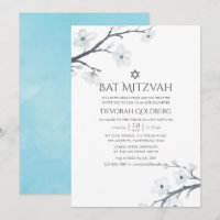 Fête Bat Mitsva Fleurs de Cerisier