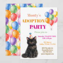 Fête d'adoption Jour de surprise Chat calico Anima