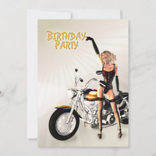 Invitation fête d'anniversaire