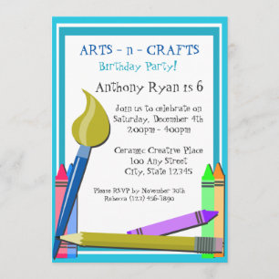 Invitation Fête d'anniversaire