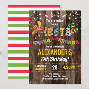 Invitation fête d'anniversaire