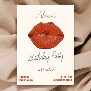 Invitation Fête d'anniversaire
